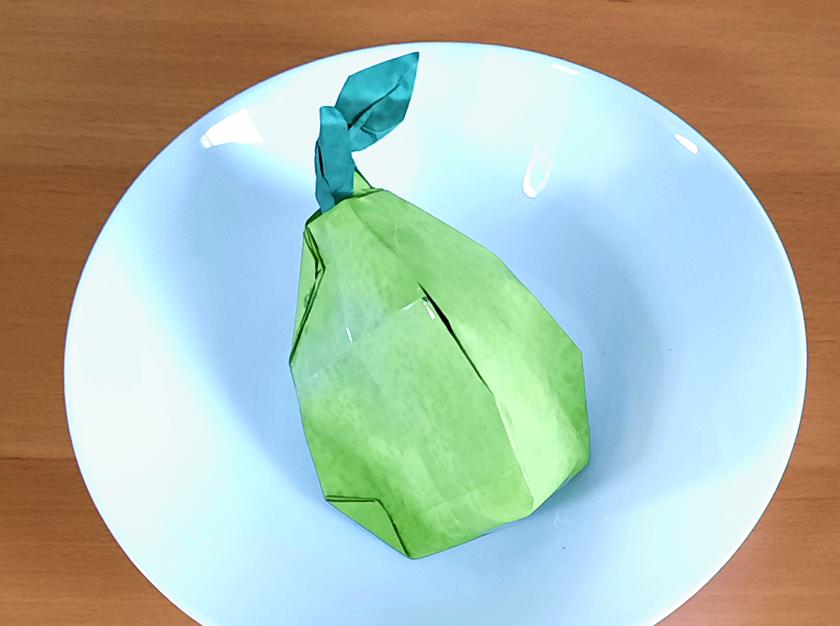 Origami Pear