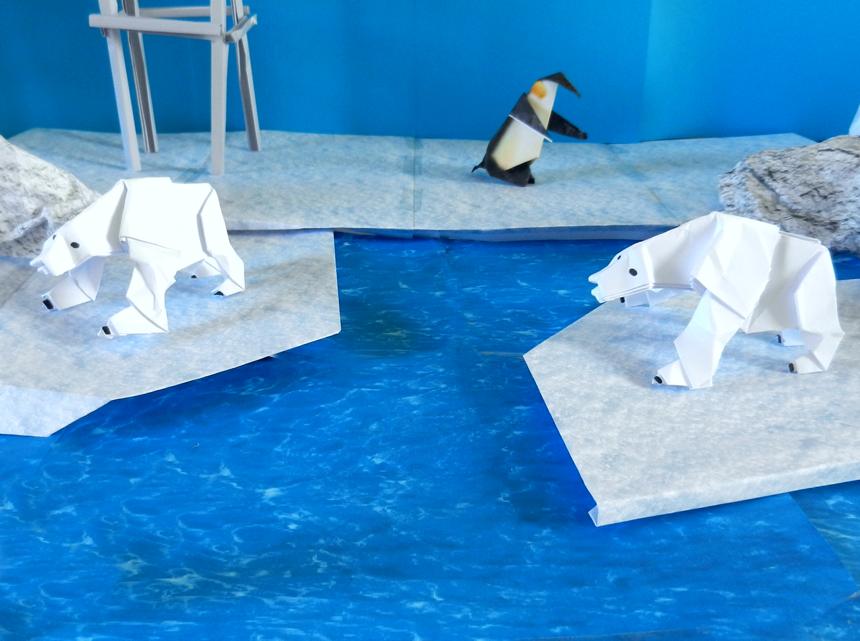 Origami Polar Bear