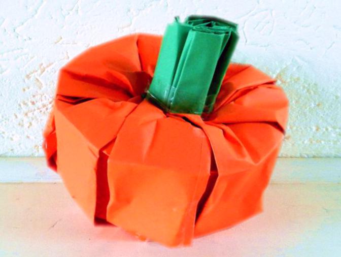 Origami Pumpkin