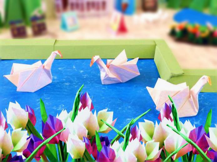 Origami Swans