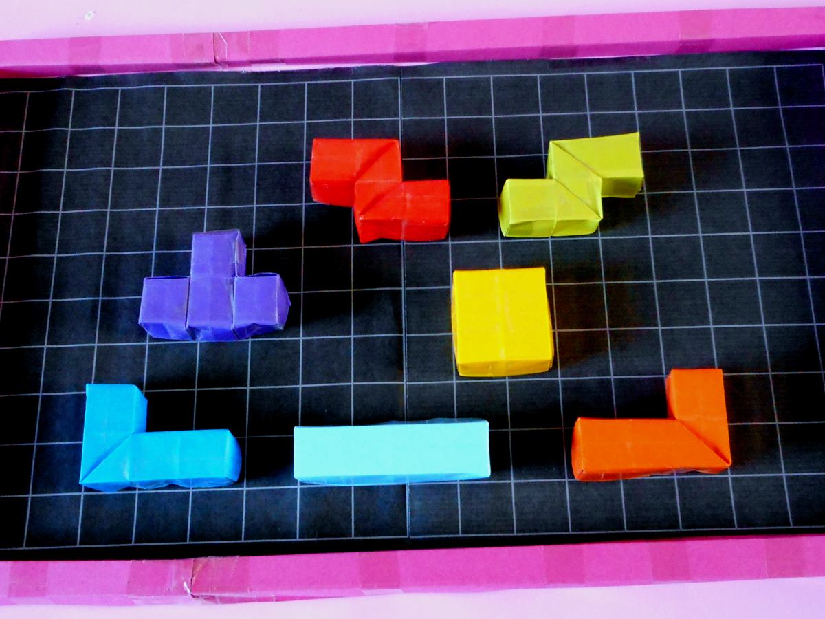 Origami Tetris