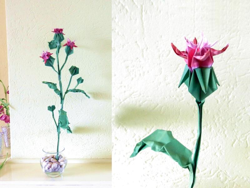 Origami Thistle Origami Thistle
