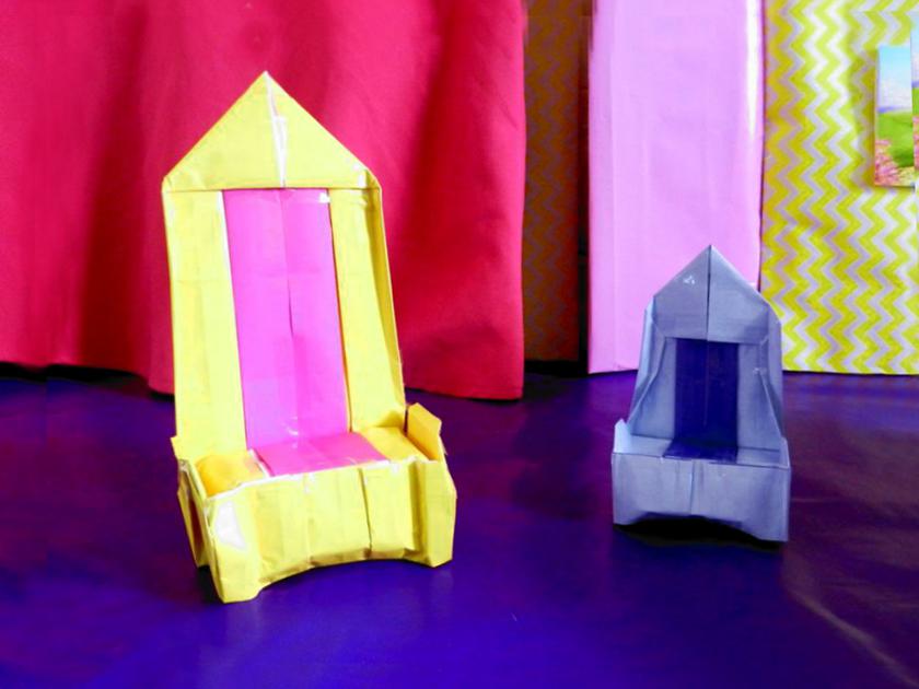 Origami Throne