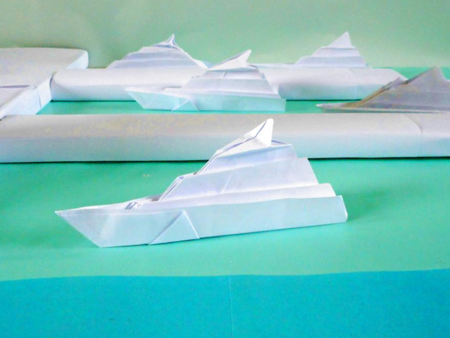 Origami Yacht