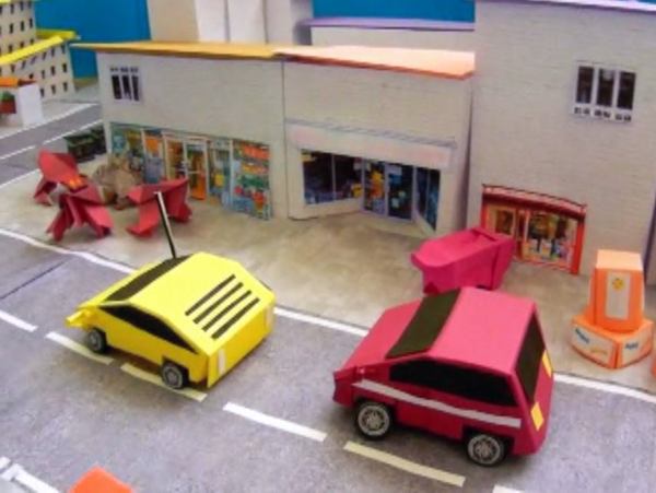 Papercraft cars